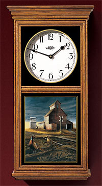 Prairie Skyline Clock